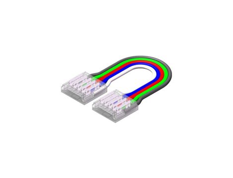 Złącze do taśmy LED - MC - RGBW 12mm - SMD - dwustronne z przewodem - ED00033907