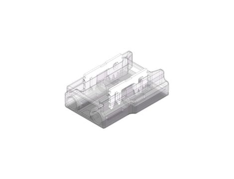 Złącze do taśmy LED - MC - MONO 8mm - SMD/COB - taśma do przewodu - ED00033909