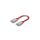 Złącze do taśmy LED - MC - MONO 8mm - SMD/COB - dwustronne z przewodem - ED00033900