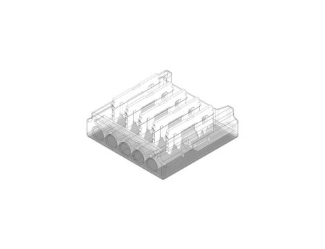 Złącze do taśmy LED - MC - RGBW 12mm - SMD - taśma do przewodu - ED00033916