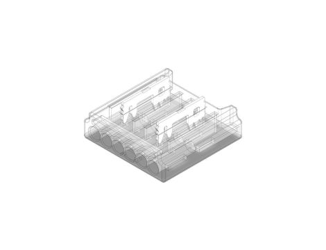 Złącze do taśmy LED - MC - MONO 12mm - SMD - taśma do przewodu - ED00033911