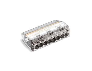 IDEALNA Szybkozłączka SCP8 wtykowa do drutów i wielodrutów 8-torowa 4mm 24A 450V 88000007S /50szt./