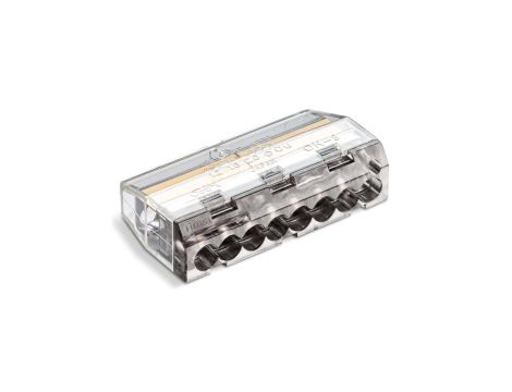 IDEALNA Szybkozłączka SCP8 wtykowa do drutów i wielodrutów 8-torowa 4mm 24A 450V 88000007S /50szt./