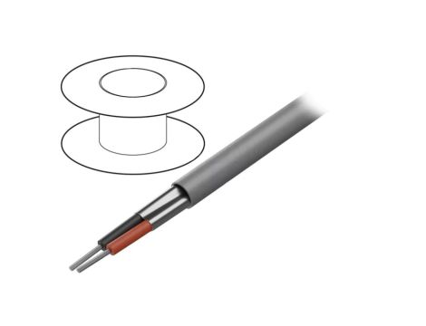 1212C-SL005 Przewód na rolce 30,5m ekranowany Alpha Essential 2x24AWG folia Al-PET