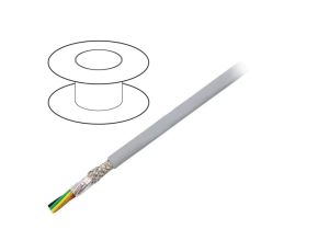 78336-SL005 Przewód na rolce 30,5m EcoCable Mini 6x22AWG MPPE ciemnoszary 300V