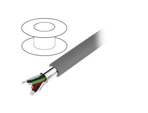 5473C-SL005 Przewód na rolce 30,5m Alpha Essential 3x2x24AWG PVC ciemnoszary 300V