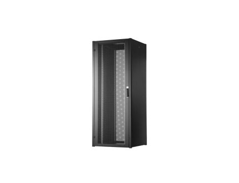 Szafa teleinformatyczna rack 19 cali Hyper Pro 42U 800x800, drzwi stalowe perforowane, kolor czarny Digitus Pro. DN-51013-P-B