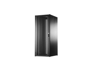 Szafa serwerowa rack 19 cali Hyper Pro 42U 800x1000, drzwi stalowe perforowane, kolor czarny Digitus Professional DN-51015-P-B