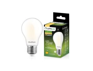 Żarówka LED E27 A60 8W = 75W 1055lm 3000K Ciepła 360 Filament Mleczna LUMILED
