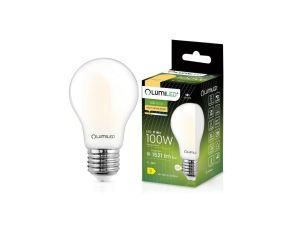 Żarówka LED E27 A60 11W = 100W 1521lm 3000K Ciepła 360 Filament Mleczna LUMILED