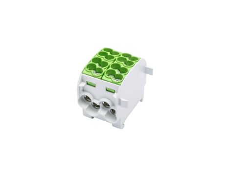 Blok rozdzielczy-odgałęźny Al/Cu SCB 25-2 (80120) SIMBLOCK jednobiegunowy 2x25mm2 zielony 81505005