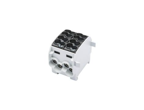 Blok rozdzielczy-odgałęźny Al/Cu SCB 25-2 (80120) SIMBLOCK jednobiegunowy 2x25mm2 czarny 81505007