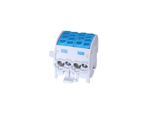 Blok rozdzielczy-odgałęźny Al/Cu SCB 35-2 (80220) SIMBLOCK jednobiegunowy 2x35mm2 niebieski 81506003