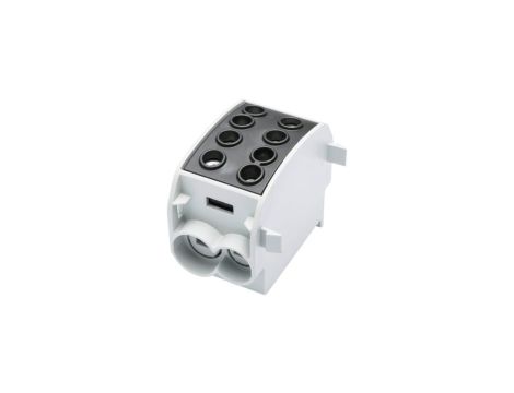 Blok rozdzielczy-odgałęźny Al/Cu SCB 70 (80310) SIMBLOCK jednobiegunowy 70mm2 czarny 81508007