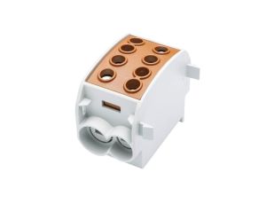 Blok rozdzielczy-odgałęźny Al/Cu SCB 70 (80310) SIMBLOCK jednobiegunowy 70mm2 brązowy 81508015