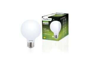 Żarówka LED E27 G95 8W = 75W 4000K Neutralna Globe Mleczny Filament LUMILED