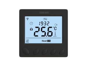 Termostat W390 z Wi-Fi czarny/ 20A