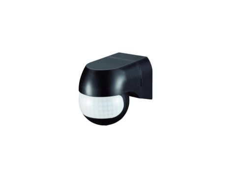Czujnik ruchu PIR IP44 180 st. 400W zasięg 12m czarny CP-4C