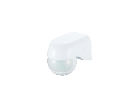 Czujnik ruchu PIR IP44 180 st. 400W zasięg 12m biały CP-4B