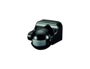 Czujnik ruchu PIR IP44 180 st. 300W zasięg 12m czarny CP-2C
