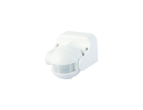Czujnik ruchu PIR IP44 180 st. 300W zasięg 12m biały CP-2B