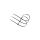 Opaska Kablowa OK-46300B 4.6x300mm CZARNA