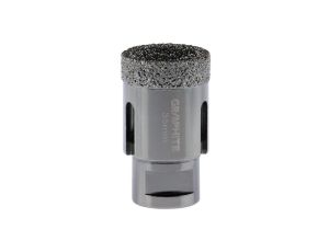 Otwornica Diamentowa Koronka 35mm z gwintem M14 do gresu, kamienia, płytek, ceramiki itp. GRAPHITE 55H310