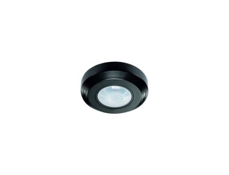 Czujnik ruchu PIR natynkowy IP20 360 st. 300W zasięg 6m czarny w całości CP-6C