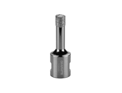 Otwornica Diamentowa Koronka 10mm z gwintem M14 do gresu, kamienia, płytek, ceramiki itp. GRAPHITE 55H302