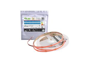 Taśma LED COB 336 chips 12V 8W 11lm/W czerwona 625nm IP20 - ED00031956 /odcinki po 5 m/