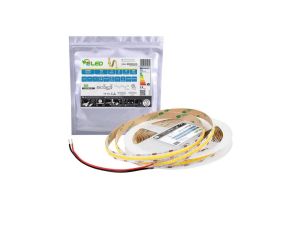 Taśma LED COB 504 chips 12V 12W 66lm/W ciepła 3000K IP20 - ED00031476 /odcinki po 5 m/