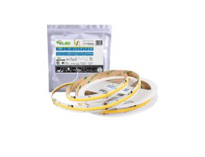 Taśma LED COB cyfrowa WS2811 420 chips 24V 11W 77lm/W ciepła 3000K CRI90+ IP20 - ED00031528 /odcinki po 5 m/