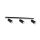 Spot nowoczesny 3xGU10 EYE BLACK WOOD