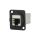 Łącznik FT RJ45 8p8c Kat 5e ekranowane 19x24mm metal CP30220SMB