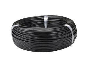 Przewód prądowy H03VVH2-F / OMYp 300V 2x1,5 płaski czarny linka Elektrokabel 100m