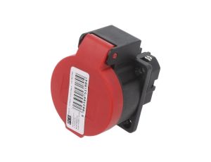 Złącze zasilające AC gniazdo 2P+PE 250VAC 16A -PIN 3 IP55 1325-0R