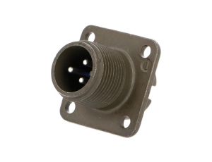 Złącze okrągłe -PIN 3 rozmiar 10SL 97 stop aluminium 97-3102A-10SL-3P