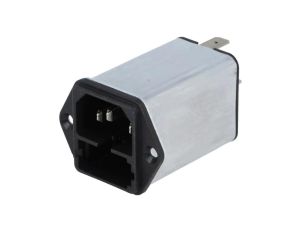 Złącze zasilające AC gniazdo męskie 2A 250VAC IEC 60320 KFA 4301.5002