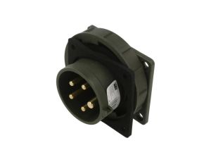 6152-6.UZłącze zasilające AC 3-fazowe gniazdo 16A 400VAC IP67 męskie