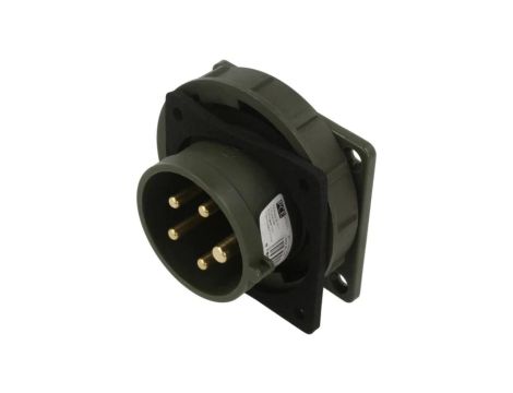 6152-6.UZłącze zasilające AC 3-fazowe gniazdo 16A 400VAC IP67 męskie