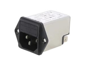 Złącze zasilające AC gniazdo męskie 6A 250VAC IEC 60320 5200 5200.0623.1