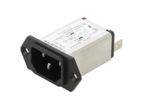 5110.1033.3Złącze zasilające AC gniazdo męskie 10A 250VAC IEC 60320