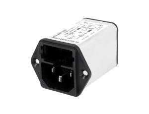 Złącze zasilające AC gniazdo męskie 6A 250VAC IEC 60320 KFA 4301.5004
