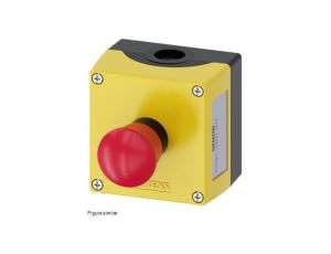 Kaseta z przyciskiem bezpieczeństwa 2R przez obrót żółta IP69k SIRIUS ACT SIRIUS ACT 3SU1801-0NB00-2AA2