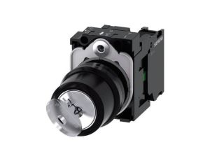 Przełącznik z kluczem Ronis SB30 2-poz bistabilny tworzywo 22mm styk 1Z klucz w poz O+I SIRIUS ACT 3SU1100-4BF11-1BA0