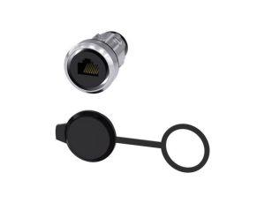 Gniazdo RJ45 Cat.6 do otworu 22mm metal z zaślepką IP65 SIRIUS ACT 3SU1950-0GB80-0AA0