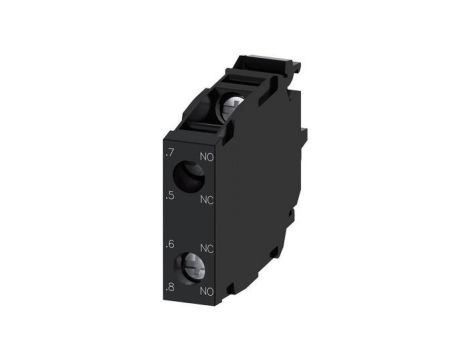 Blok styków 1Z wyprzedzający 1R opóźniony styki pozłacane montaż czołowy przyłącze śrubowe SIRIUS ACT 3SU1400-1AA10-1RA0