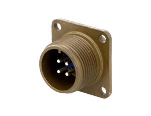 Złącze okrągłe -PIN 4 rozmiar 14S 97 stop aluminium 97-3102A-14S-2P