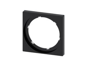 Ramka pojedyncza kwadratowa czarna otwór 22mm SIRIUS ACT 3SU1900-0AX10-0AA0