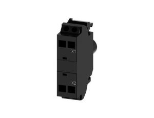 Oprawka blok LED czerwony 230V AC montaż czołowy przył sprężynowe SIRIUS ACT 3SU1401-1BF20-3AA0